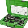 9 Piece, 2" Punch Hole Dia, Hydraulic Punch Driver Kit