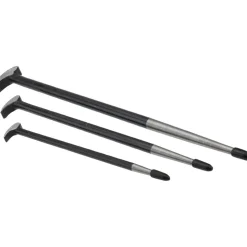 3 Piece Rolling Head Pry Bar Set