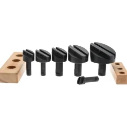 6 Piece, 1/2 & 3/4" Shank Dia, 3/4" to 2-1/2" Max Head Dia, Straight Shank, Fly Cutter Set