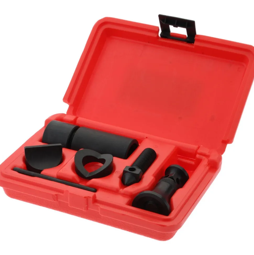 7 Piece, 2-1/4 to 3-3/8" High, 1,000 Lb Capacity Screw Jack Set