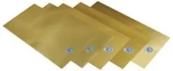 15 Piece, 0.001 to 0.031 Inch Thickness, Brass Shim Stock Sheet Assortment