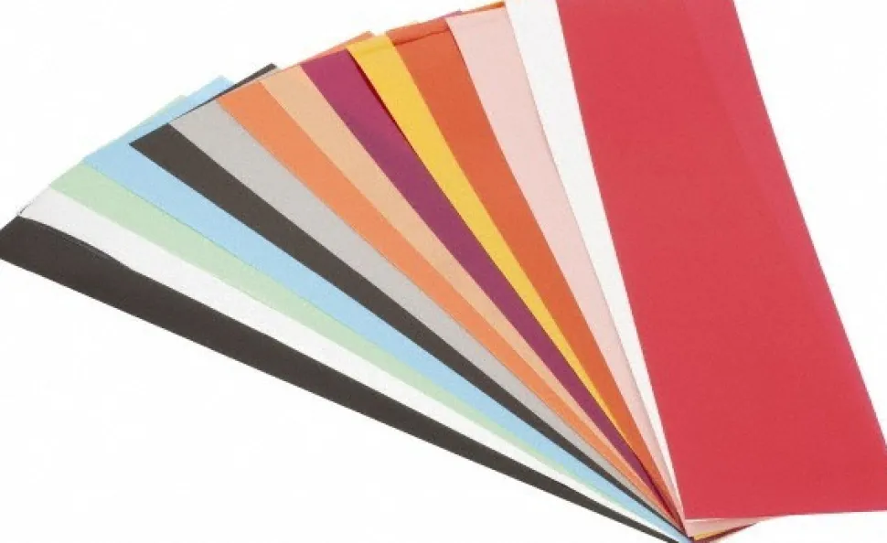 14 Piece, 0.0005 to 0.03 Inch Thickness, Plastic Shim Stock Sheet Assortment