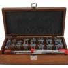 22 Piece, 1/8 to 3/8" Keyway Width, Style B & C Keyway Broach Set