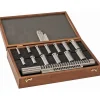 17 Piece, 4 to 8mm Keyway Width, Style B-1 & C Keyway Broach Set