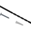 200 Piece, #8 to 10 Screw, Plastic & Steel Slotted/Phillips Drive Anchor Assortment