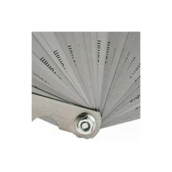 26 Piece, 0.0015 to 0.025" Thick, Feeler Gage Set