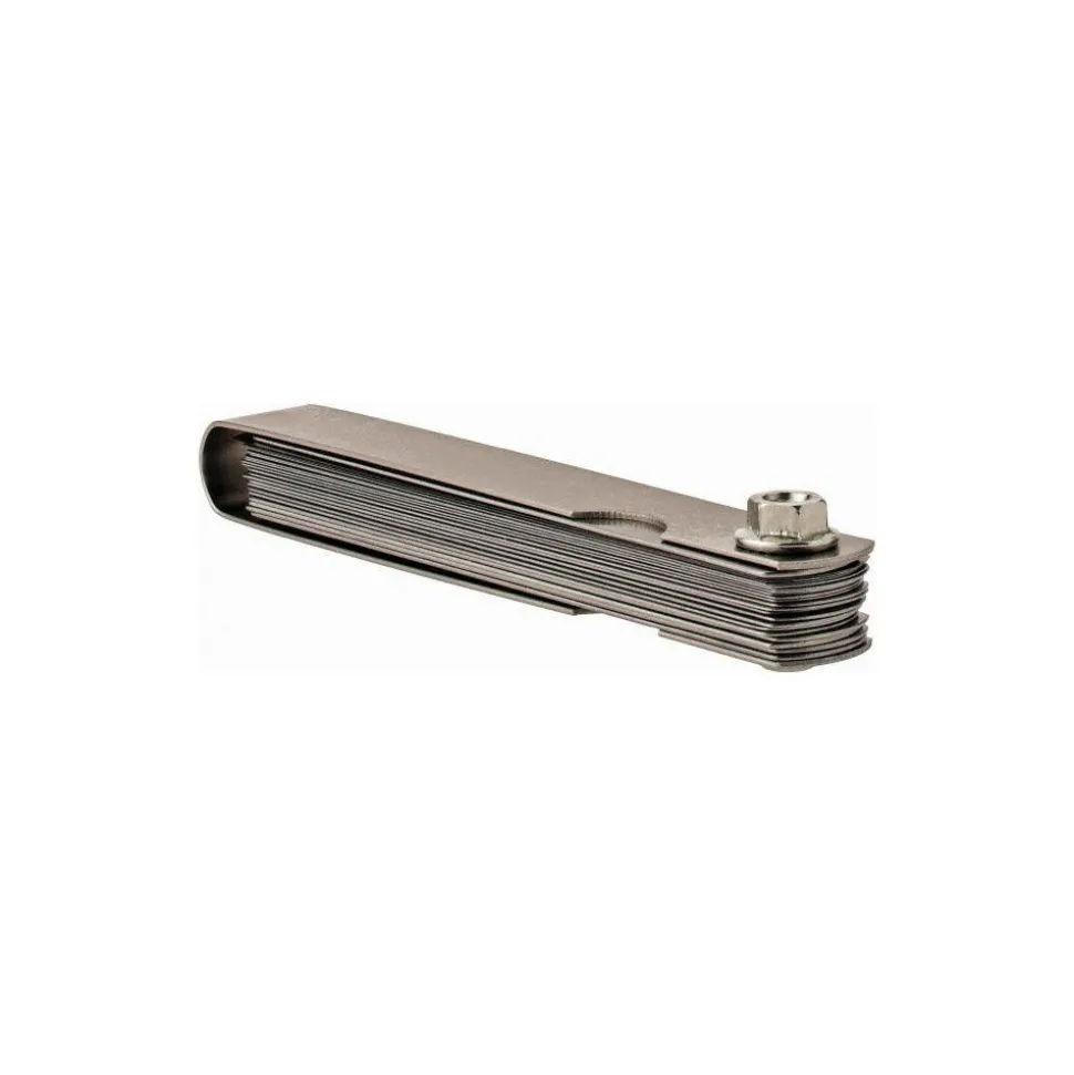 26 Piece, 0.0015 to 0.025" Thick, Feeler Gage Set