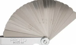 25 Piece, 0.0015 to 0.04" Thick, Parallel Feeler Gage Set