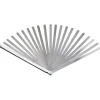 25 Piece, 0.0015 to 0.04" Thick, Parallel Feeler Gage Set