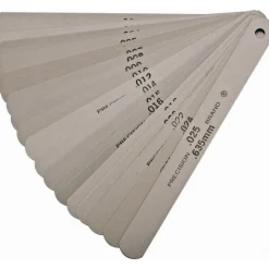 20 Piece, 0.001 to 0.025" Thick, Parallel Feeler Gage Set