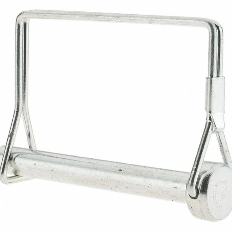 5/16" Pin Dia, 1-3/4" OAL, 2-1/2" Usable Length, Square Snap & Locking Pin