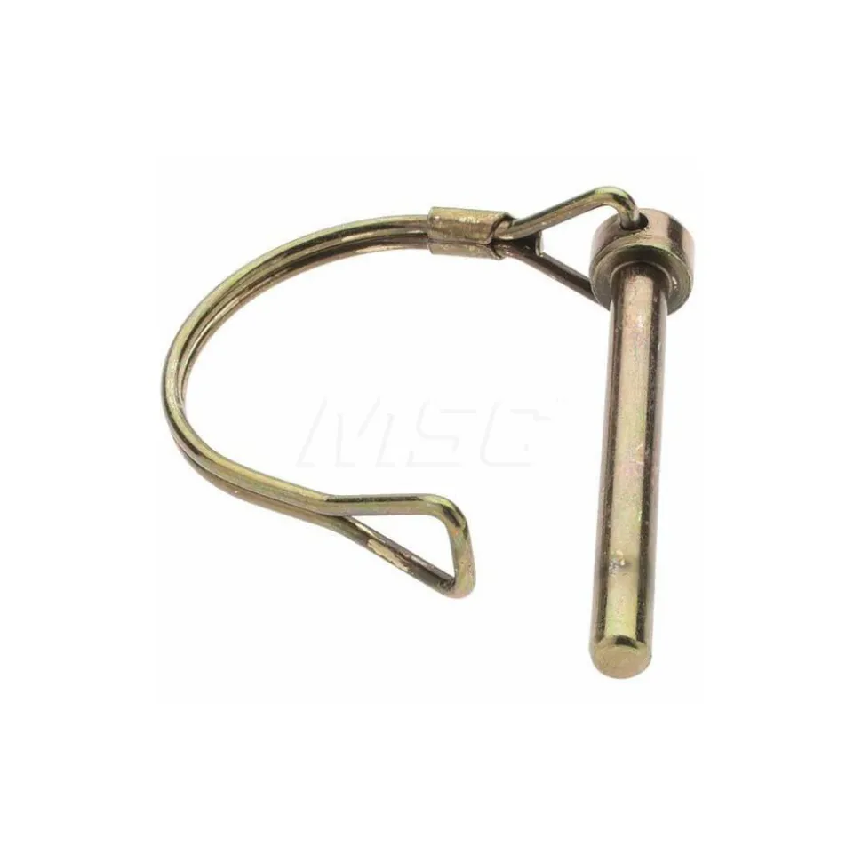 1/4" Pin Dia, 1-5/8" OAL, 1-3/4" Usable Length, Standard Snap & Locking Pin