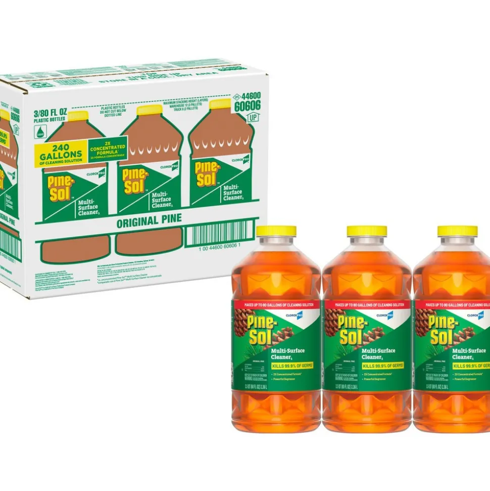Pine-Sol All-Purpose Cleaner: 80 oz Bottle, Disinfectant
