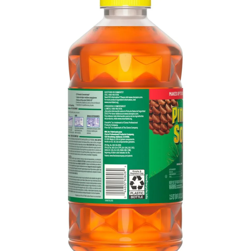 Pine-Sol All-Purpose Cleaner: 80 oz Bottle, Disinfectant