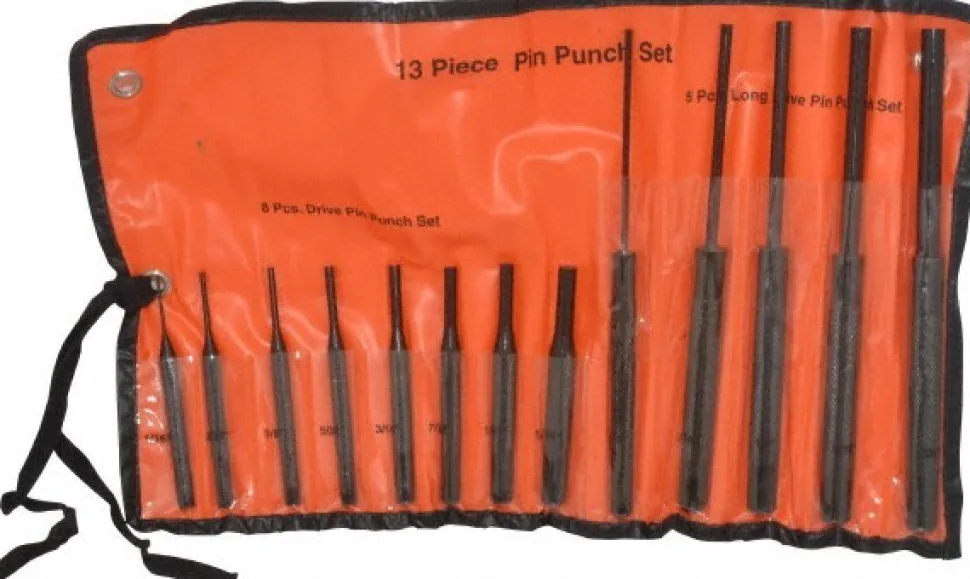 Pin Punch Set: 13 Pc