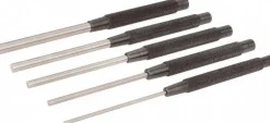 Pin Punch Set: 5 Pc, 0.125 to 0.375