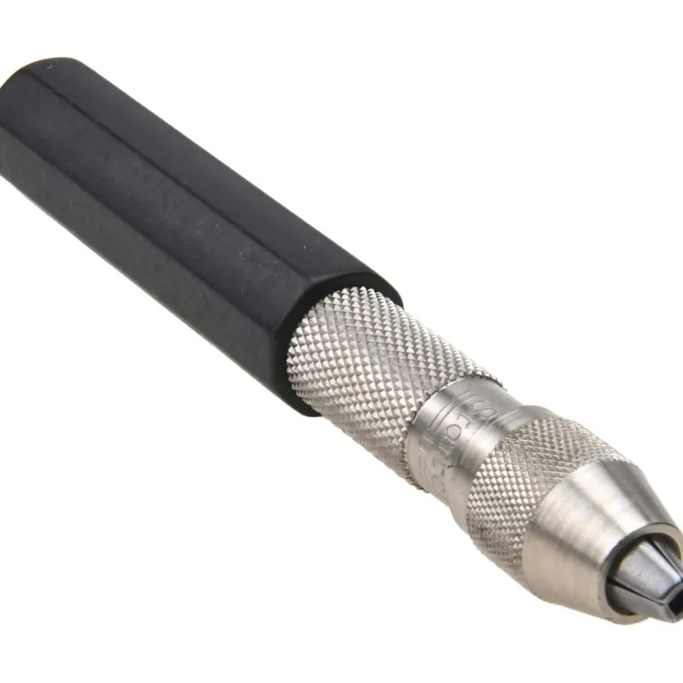 Pin Vise, Insulagted Octagonal Handle, .115 - .187"/2.9-4.8 mm, 4-1/2" Long