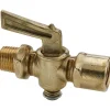1/4" Pipe, Female Pipe to Male Pipe Drain Cock & Shutoff Valve
