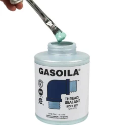 Pipe Thread Sealant: Blue & Green, 1 pt Can