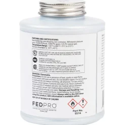 Pipe Thread Sealant: Blue & Green, 1 pt Can