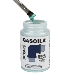 Pipe Thread Sealant: Blue & Green, 1/4 pt Can
