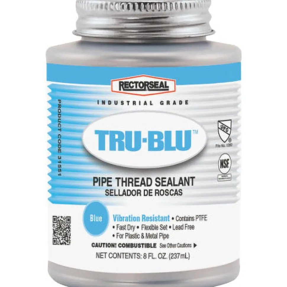 Pipe Thread Sealants: Form: Paste; Container Size: 1/2 pt; Container Type: Can