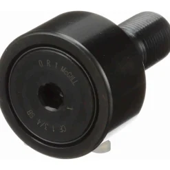 Plain Cam Follower: 1.75" Roller Dia, 1" Roller Width, 0.75" Stud Dia, 1-3/4" Stud Length
