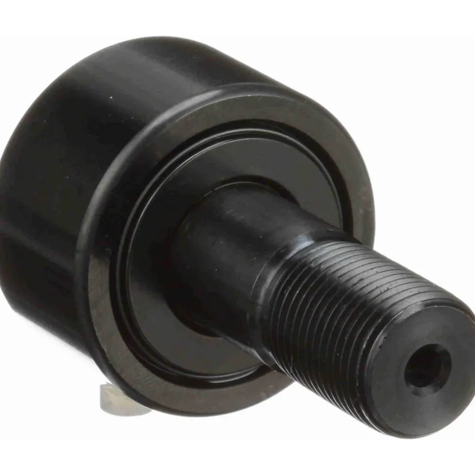 Plain Cam Follower: 1.75" Roller Dia, 1" Roller Width, 0.75" Stud Dia, 1-3/4" Stud Length