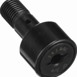 Plain Cam Follower: 0.75" Roller Dia, 0.5" Roller Width, 0.375" Stud Dia, 7/8" Stud Length