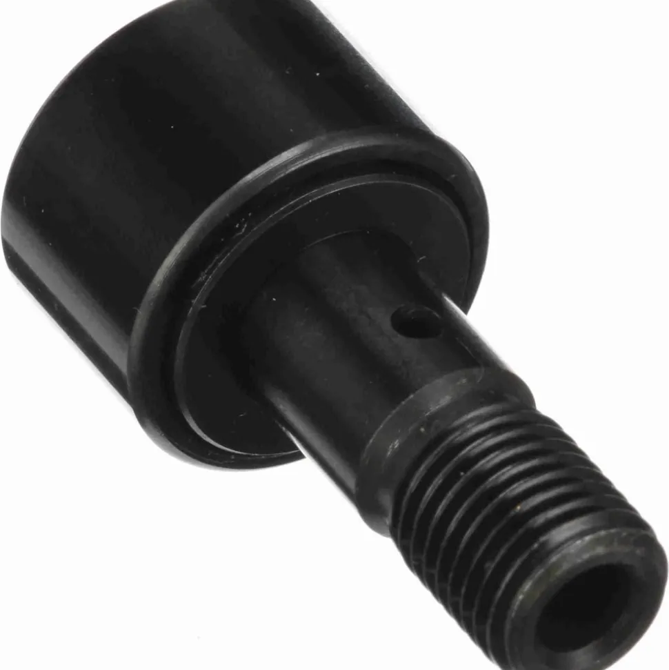 Plain Cam Follower: 0.75" Roller Dia, 0.5" Roller Width, 0.375" Stud Dia, 7/8" Stud Length