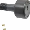 Plain Cam Follower: 0.875" Roller Width, 0.625" Stud Dia, 1-1/2" Stud Length