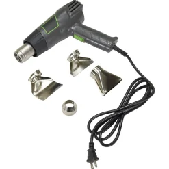 Plastic Electric Shrink Wrap Heat Gun: 60 In. Cord Length Black