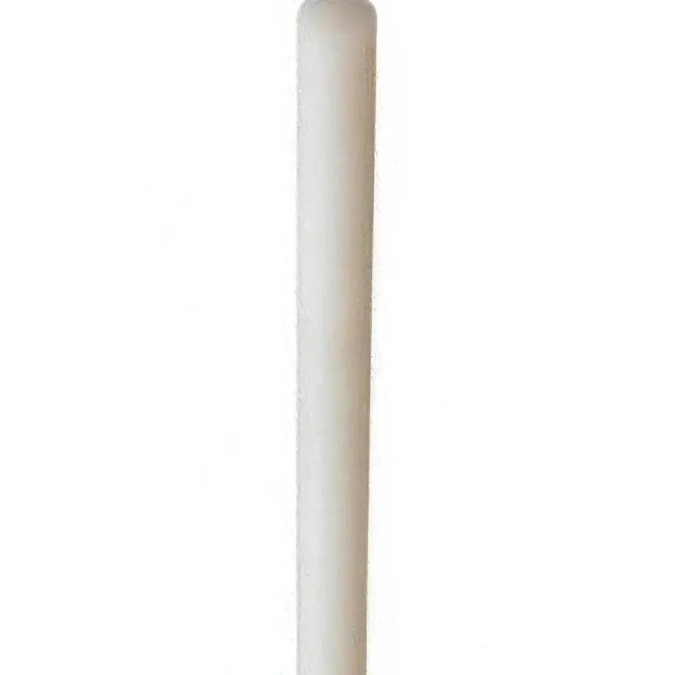 Plastic Rod: Nylon 6/6, 5/8" Dia, 48" Long, Natural, Opaque