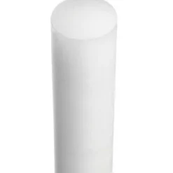 Plastic Rod: Polyethylene, 1" Dia, 72" Long, White