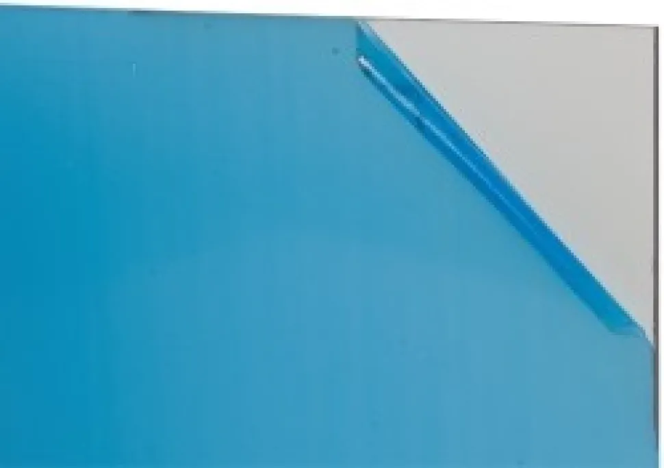Plastic Sheet: Acrylic, 1/8" Thick x 12" Wide x 1' Long