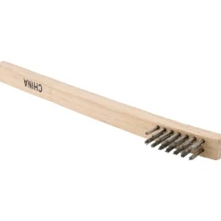 Plater Brush: 3 Row, 7 Column, Stainless Steel