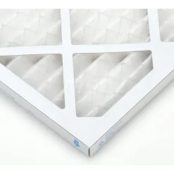 Pleated Air Filter: Wire-Backed Pleated, MERV 8, Synthetic, 35% Efficient, 16
