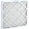 Pleated Air Filter: Wire-Backed Pleated, MERV 10, Synthetic, 55% Efficient, 20" High, 20" Wide, 2" Deep