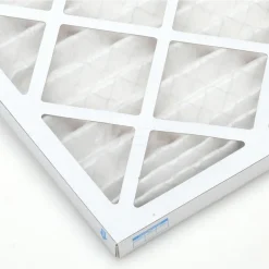 Pleated Air Filter: Wire-Backed Pleated, MERV 8, Synthetic, 35% Efficient, 24