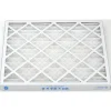 Pleated Air Filter: Wire-Backed Pleated, MERV 8, Synthetic, 35% Efficient, 20" High, 24" Wide, 2" Deep