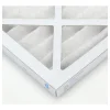 Pleated Air Filter: Wire-Backed Pleated, MERV 8, Synthetic, 35% Efficient, 14" High, 20" Wide, 1" Deep