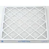 Pleated Air Filter: Wire-Backed Pleated, MERV 10, Synthetic, 55% Efficient, 24" High, 24" Wide, 2" Deep