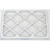 Pleated Air Filter: Wire-Backed Pleated, MERV 10, Synthetic, 55% Efficient, 16" High, 20" Wide, 1" Deep