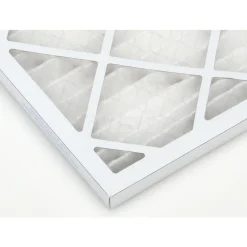 Pleated Air Filter: Wire-Backed Pleated, MERV 8, Synthetic, 35% Efficient, 18" High, 20" Wide, 1" Deep