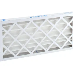 Pleated Air Filter: Wire-Backed Pleated, MERV 8, Synthetic, 35% Efficient, 12