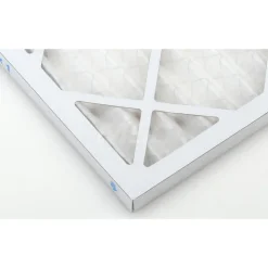 Pleated Air Filter: Wire-Backed Pleated, MERV 8, Synthetic, 35% Efficient, 18