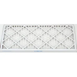 Pleated Air Filter: Wire-Backed Pleated, MERV 8, Synthetic, 35% Efficient, 14" High, 30" Wide, 1" Deep
