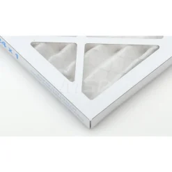 Pleated Air Filter: Wire-Backed Pleated, MERV 8, Synthetic, 35% Efficient, 14" High, 24" Wide, 1" Deep