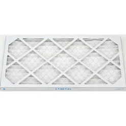 Pleated Air Filter: Wire-Backed Pleated, MERV 8, Synthetic, 35% Efficient, 14