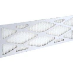 Pleated Air Filter: Wire-Backed Pleated, MERV 8, Synthetic, 35% Efficient, 10